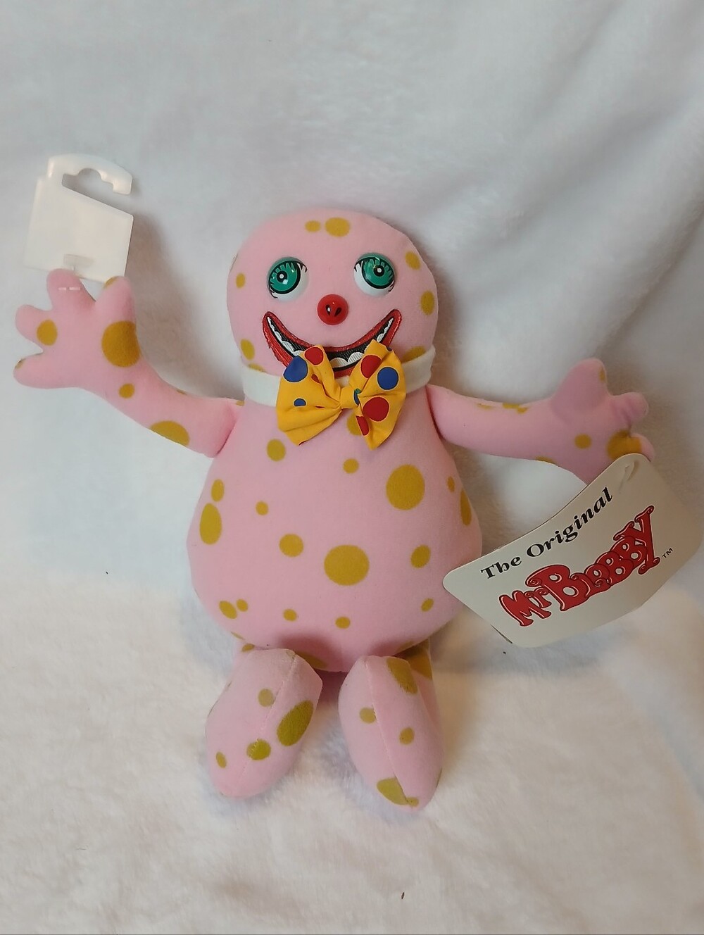 Mr.Blobby Vintage Plush Toy Noels House 90s